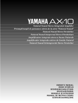 Yamaha AX-10 Manuale utente