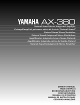 Yamaha YHT-380 Manuale del proprietario
