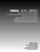 Yamaha AX-390 Manuale del proprietario