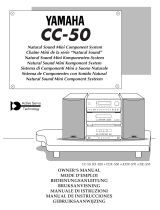 Yamaha CC-50 Manuale utente