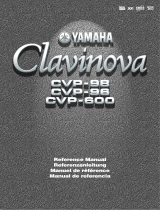 Yamaha CVP-600 Manuale utente