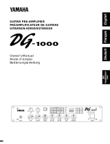Yamaha DG-1000 Manuale utente