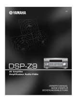 Yamaha DSP-Z9 Manuale del proprietario