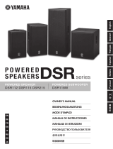 Yamaha DSR118W Manuale del proprietario