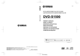 Yamaha DVD-S1500 Manuale del proprietario