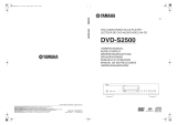 Yamaha DVD-S2500 Manuale del proprietario