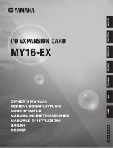 Yamaha MY16-EX Manuale utente