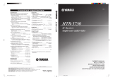 Yamaha HTR-5730 Manuale del proprietario