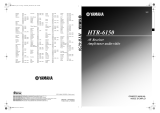 Yamaha HTR-6150 Manuale del proprietario