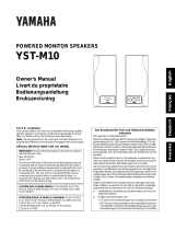 Yamaha M-10 Manuale del proprietario