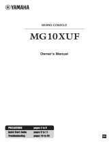 Yamaha Mixing Console MG10XUF Manuale utente