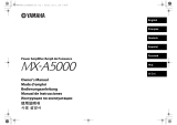 Yamaha MX-A5000 Manuale del proprietario