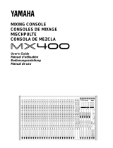 Yamaha MX400 Manuale utente