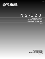 Yamaha NS-120 Manuale utente