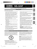Yamaha NS-325F Manuale del proprietario