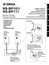 Yamaha NS-BP101 Manuale del proprietario