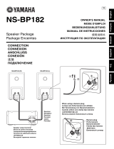 Yamaha NS-BP182 Piano Black Manuale utente