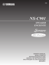 Yamaha NS-C901 Manuale del proprietario