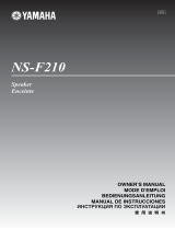 Yamaha NS-F210 Manuale del proprietario