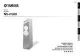 Yamaha NS-F500 Manuale del proprietario
