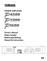 Yamaha P4500 Manuale del proprietario