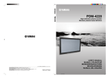 Yamaha PDM-4220 Manuale del proprietario