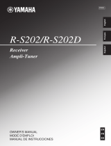 Yamaha R-S202D Manuale del proprietario