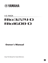 Yamaha Rio3224 Manuale del proprietario