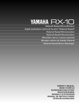 Yamaha RX-10 Manuale del proprietario