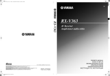 Yamaha RX-V363 Manuale del proprietario