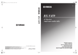 Yamaha RX-V459 Manuale del proprietario