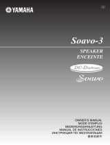 Yamaha Soavo-3 Manuale del proprietario