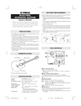 Yamaha APX500II Manuale del proprietario