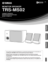 Yamaha TRS-MS02 Manuale del proprietario