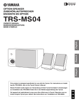 Yamaha TRS-MS04 Manuale del proprietario