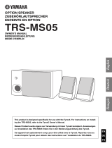 Yamaha TRS-MS05 Manuale del proprietario