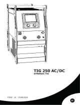 GYS TIG 250 AC/DC TRI Manuale del proprietario