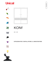 Unical KONf 200-400 Guida d'installazione
