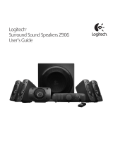 Logitech Z906 Userâ€™s Guide Manuale utente