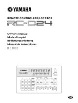 Yamaha RC-D24 Manuale del proprietario