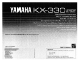 Yamaha KX-330 Manuale del proprietario