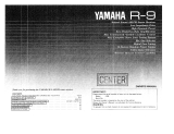 Yamaha R-9 Manuale del proprietario