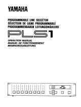 Yamaha PLS1 Manuale del proprietario