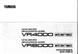 Yamaha VR-6000 Manuale del proprietario