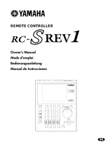 Yamaha RC-SREV1 Manuale del proprietario
