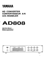 Yamaha AD808 Manuale del proprietario