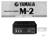 Yamaha M-2 Manuale del proprietario