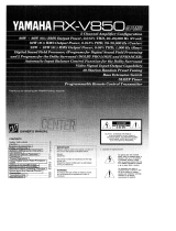 Yamaha RX-V850 Manuale del proprietario