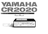 Yamaha CR-2020 Manuale del proprietario
