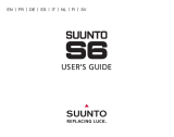 Suunto S6 Manuale utente